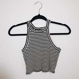 Striped Crop Top